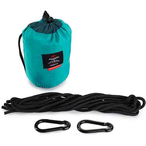 Гамак одномісний Naturehike Single Super light NH17D012-C, 340T polyester, блакитний Київ