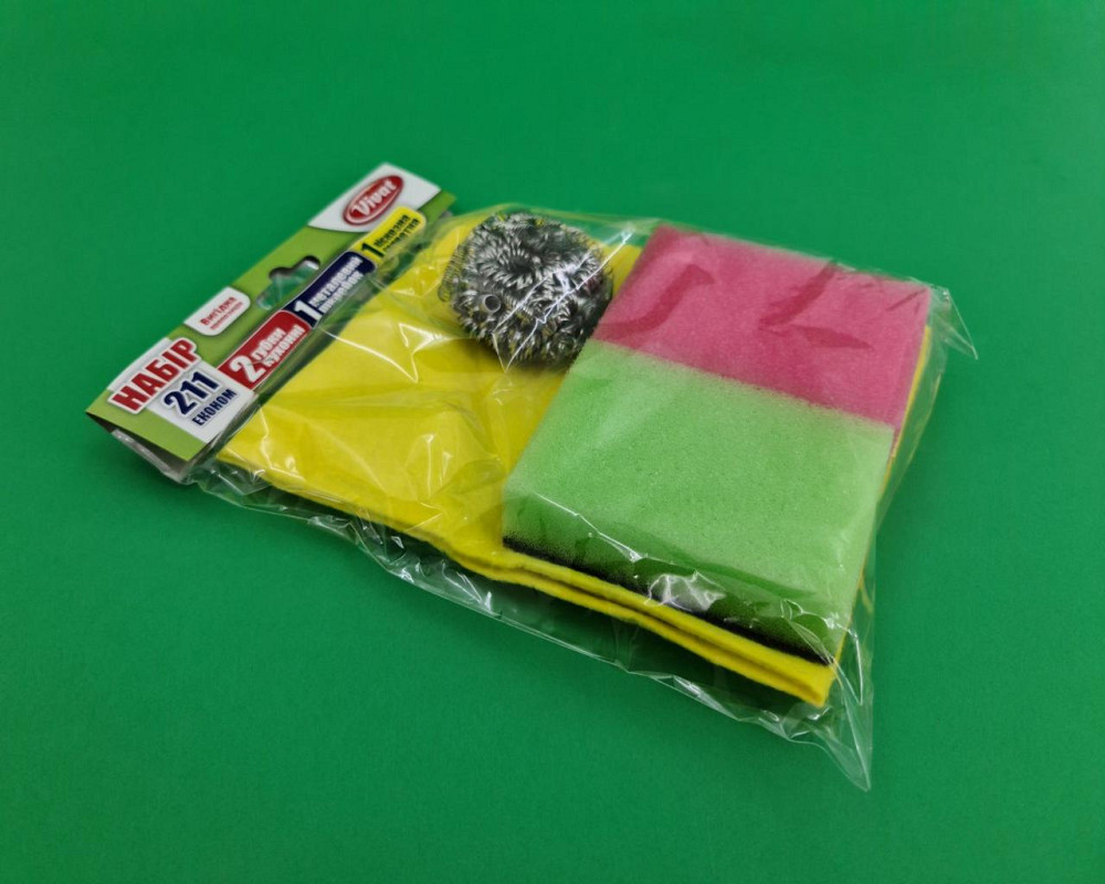 Набір ГУБОК Кухонний "Економ" (а4) (1 пач.) Харків - фото 3