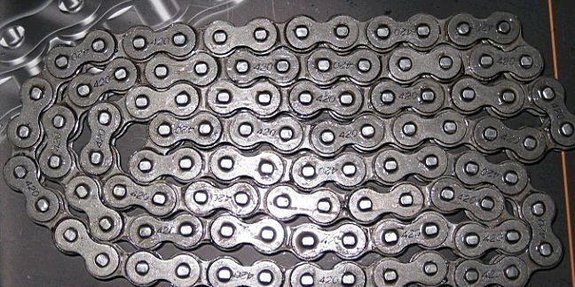 Ланцюг трансмісії 420-100L мопед Дельта ,Альфа ,Актив Мукачево - фото 1