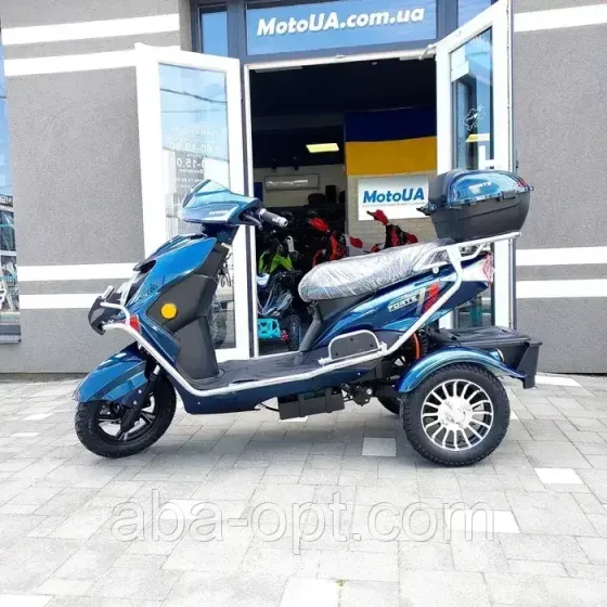 Електроскутер FORTE HAWK MAXI 2000W-60V-20Ah шини 10"/10" купити дешево в Украіні Одеса