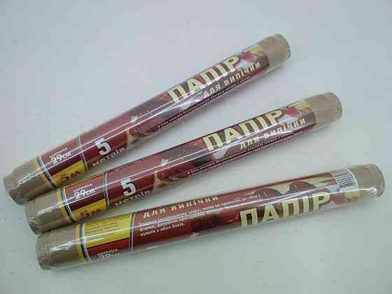 Бумага для готовки  (5м*29см) коричневая Хмельницк (Неполный метраж!) (1 рул) Харьков