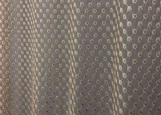 Тюль VR-Textil 1881т Гипюр Коричневый 300х270 см (42-0837) Киев