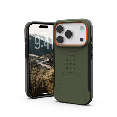 Чохол до мобільного телефона UAG iPhone 17 Pro Civilian MagSafe Olive/Orange (114545117297) Вінниця - фото 8