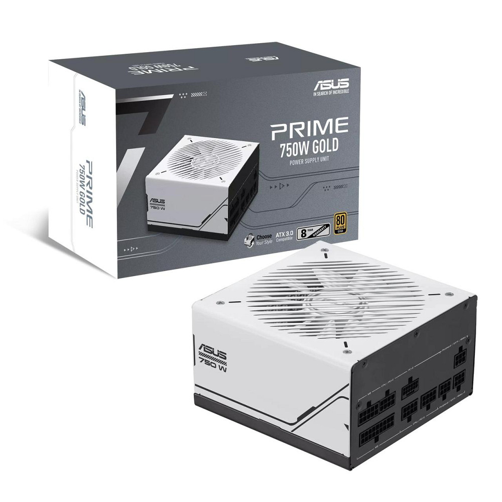 Блок живлення Asus Prime AP-750G, 750 W Gold (90YE00U1-B0NA00) ( білий/чорний ) Харьков - изображение 15