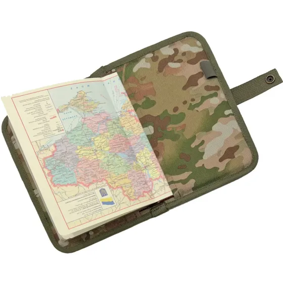 Чохол органайзер для блокнота А5 (Мультикам, Олива, Піксель, Койот, Чорний) Запоріжжя