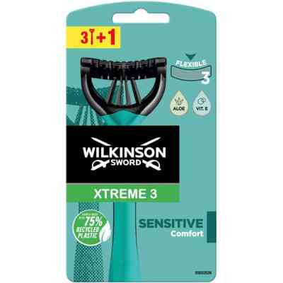 Бритва Wilkinson Sword Xtreme 3 Sensitive 3+1 шт. (4027800710409) Винница