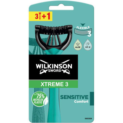 Бритва Wilkinson Sword Xtreme 3 Sensitive 3+1 шт. (4027800710409) Винница - изображение 1