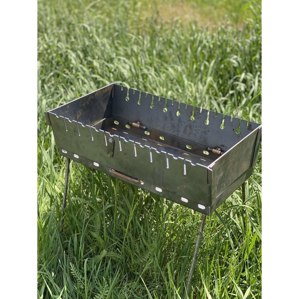 Мангал-чемодан 10 шампурів 3 мм Харків - фото 3