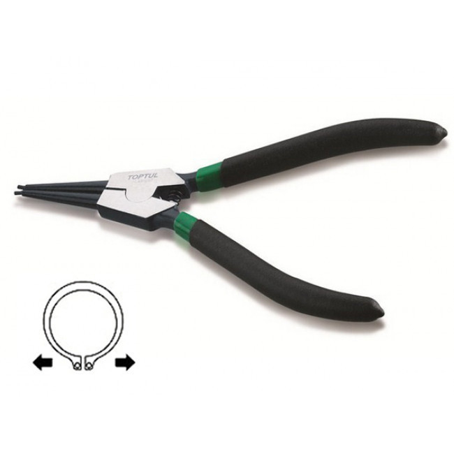 Знімач стопорних кілець прямий розтискний 40-100мм DCAB-1209 Toptul Винница - изображение 1