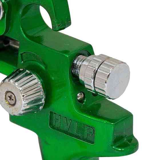 Фарборозпилювач HVLP-mini Ø0.8мм 30-115 л/хв 2.1бар у/б 100 мл (пласт) зелений SIGMA (6812041) Київ