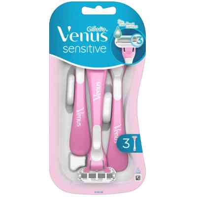 Бритва Gillette Venus Smooth Sensitive 3 шт. (7702018491544) Вінниця