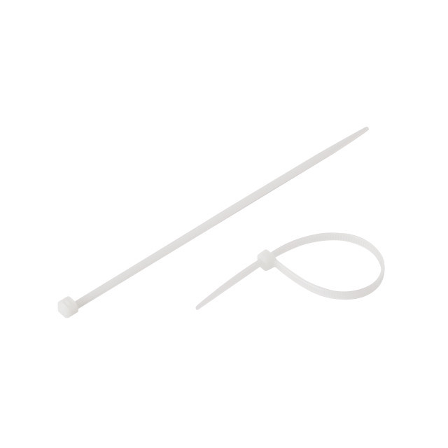 Хомут пластиковый, 3,6×150 мм, 100 шт/упак, белый INTERTOOL TC-3615 Киев - изображение 3