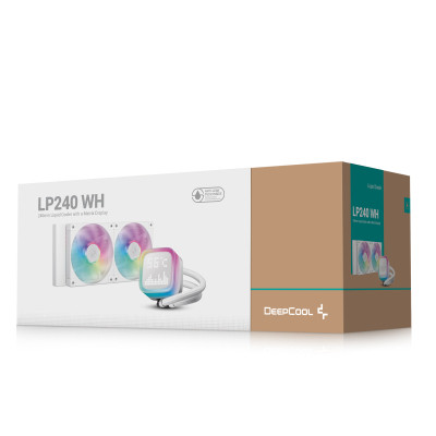 Система жидкостного охлаждения Deepcool LP240 ARGB White (R-LP240-WHMSMC-G-1) Винница - изображение 7