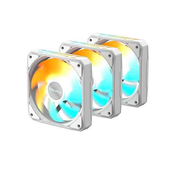 Вентилятор Gigabyte EZ Chain Fan 120 Ice 3-Pack White (GP-GBT EZFAN1203 ICE) ( 11533 ) Харьков