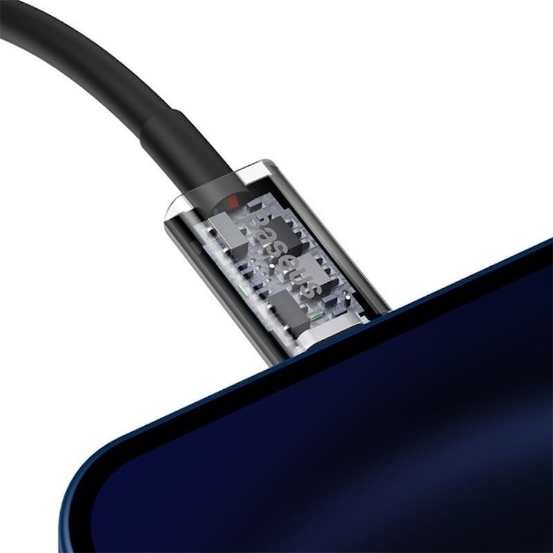 Кабель Baseus Superior Series Type-C to IP PD 20W 1m Black Київ - фото 6