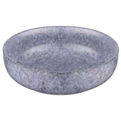 Тарелка Ardesto Loreto, 1150мл, 20см, порцеляна, сірий (AR1020LG) Винница