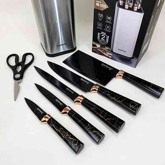 Набір ножів для гурманів і кулінарів, Кухонні ножі для нарізання Професійні ножі домашньої кухні MU-60 Івано-Франківськ