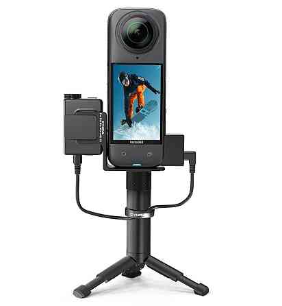 Кріплення для DJI Mic Mini на Insta360 X5 невидиме Cynova C-X5-CS03 SBR Київ