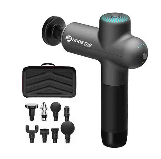 Перкусійний масажер Booster Lightsaber 4000mah (8 насадок) Київ