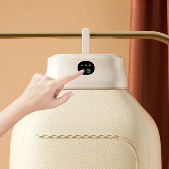 Подвесная электросушилка для одежды Portable Drying Machine SH-005 с чехлом / Портативная сушилка для белья с таймером Коломыя