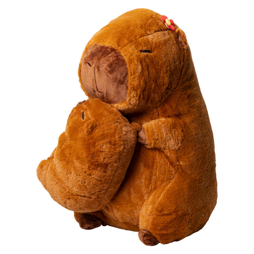 Colorful Home М'яка іграшка-плед, подушка 3 в 1 Капібара Коричневий Colorful Home 509-4B Коломыя - изображение 4