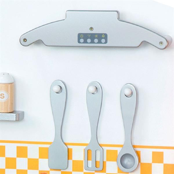 Дитяча кухня Viga Toys з дерева з посудом (50957FSC) Харків - фото 8