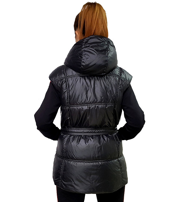 Жіноча безрукавка, подовжена, Жіночий демісезонний жилет Київ - фото 8