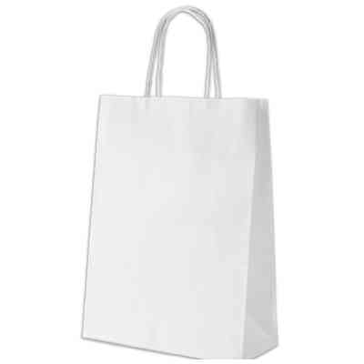 Подарочный пакет Куверт 100 Ecobag бумажный, 24х10х32 см белый (BAG-KUV-240100360-WH) Винница