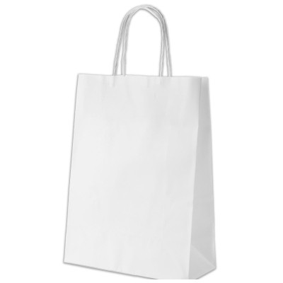 Подарочный пакет Куверт 100 Ecobag бумажный, 24х10х32 см белый (BAG-KUV-240100360-WH) Винница - изображение 1