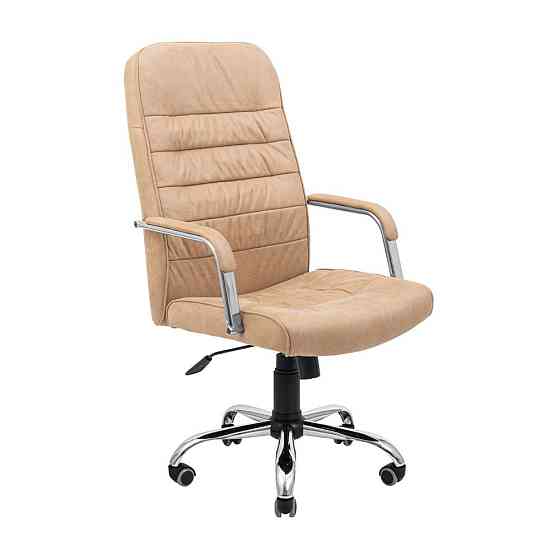 Офісне крісло керівника Richman Lion Хром M3 Multiblock Капучино Дніпро