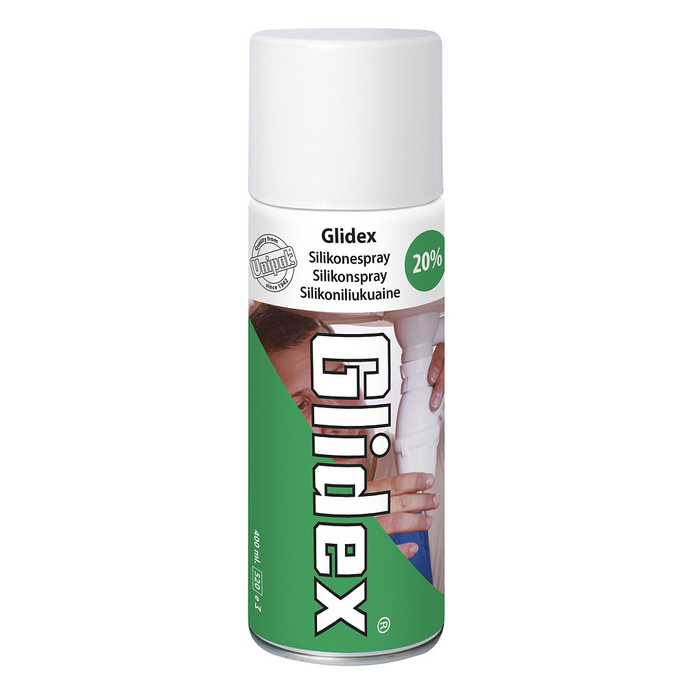 Змащувач для труб аерозольний Glidex 400ml UNIPAK (балончик) Тернопіль - фото 1
