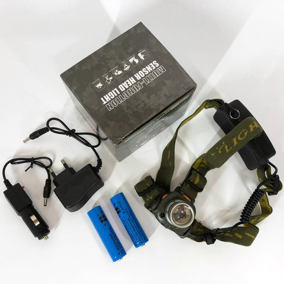 Налобный аккумуляторный фонарь на голову Bailong, Фонарь на голову аккумуляторный светодиодный мощный MJ-99 Львов - изображение 2