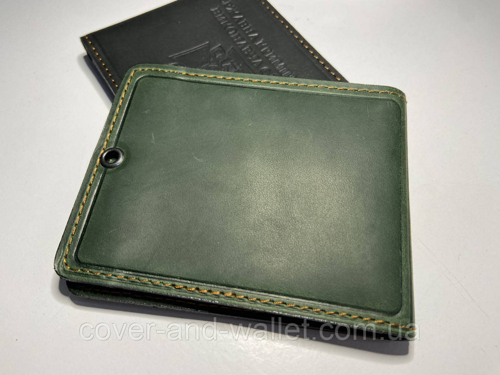 Обложка для удостоверения Государственная уголовно исполнительная служба (на книжку) Коричневий Київ - фото 2