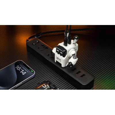 Зарядное устройство GravaStar Delta35 35Вт 2XUSB-C White (GRAVASTARA35_WHT_EUK) Винница - изображение 7