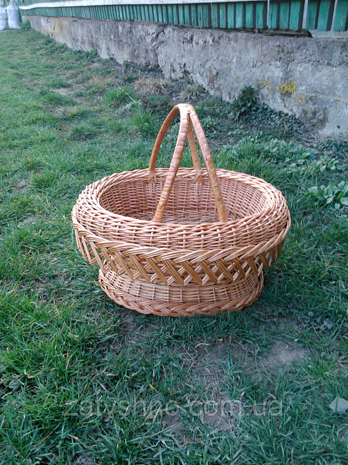 Плетеная корзина подарочная пустая Киев - изображение 1