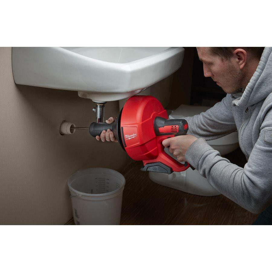 Аккумуляторная прочистная машина MILWAUKEE M12 BDC8-202C (тросс, внутренний барабан,2 аккумул. Х 2Ач, емкость для хранения) Одесса - изображение 4
