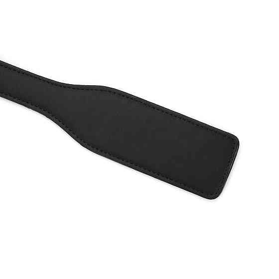 Паддл Liebe Seele Black Organosilicon Paddle, 32 см, экокожа Sex Aura Киев