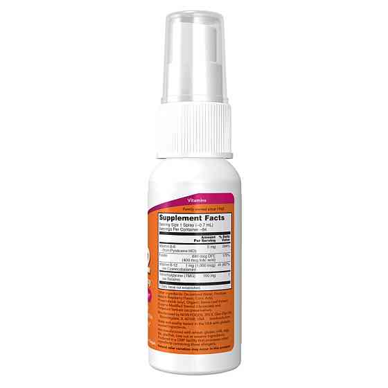 Витамин В12 Now Foods Vitamin B-12 Liposomal Spray 59ml Киев