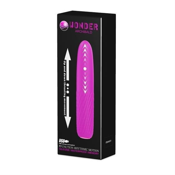Вібратор - Wonder Archibald Vibrator Purple Sex Aura Київ - фото 9
