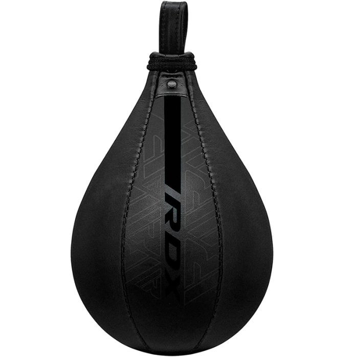 Пневмогруша боксерська RDX Matte Black без кріплення Каменское - изображение 1