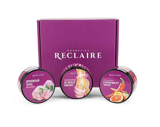 Тройной комбинированный комплекс HOT Обертывание + Скраб+ Пептидное обертывание Reclaire Киев