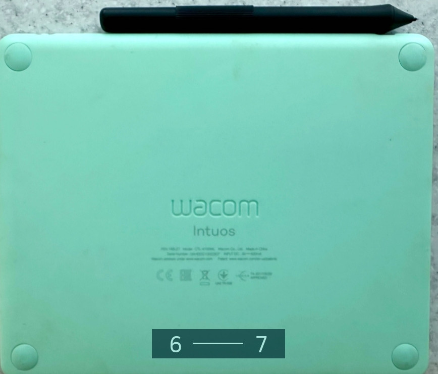 Планшет Графічний: Wacom Intuos S Bluetooth Pistachio Київ - фото 2