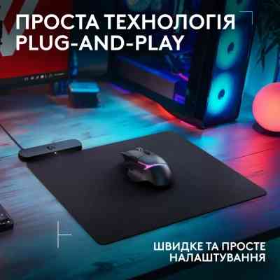 Килимок для мишки Logitech G PowerPlay 2 Charging System Mouse Pad (947-000003) Вінниця