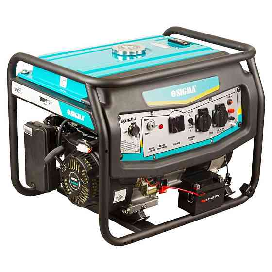 Генератор бензиновий 230 В 3.5/4.0 кВт 4-тактний з виведенням під АВР SIGMA (5710311) Київ