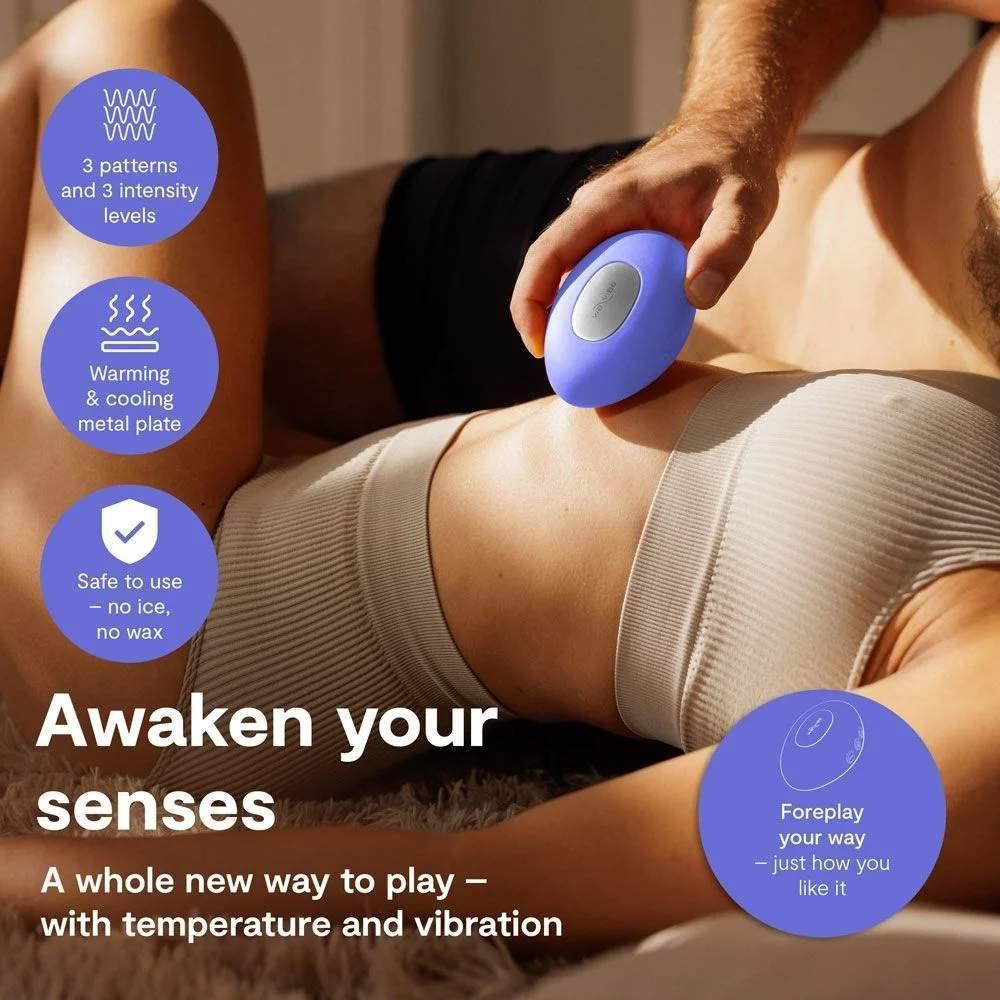 Клиторальный вибратор We-Vibe Temp Lavender Blue с функцией нагрева и охлаждения, синий Sex Aura Киев - изображение 9