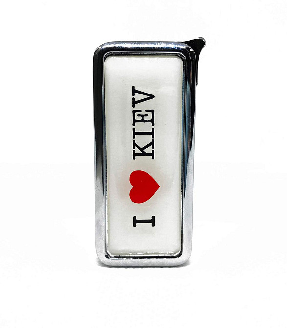 Запальничка "I Love Kiev", біла Рівне - фото 1