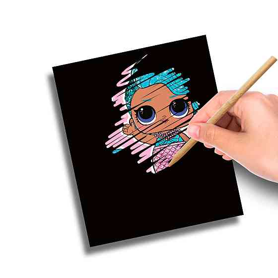 Набір для творчості серії L.O.L SURPRISE! - Скретч сюрприз Дніпро