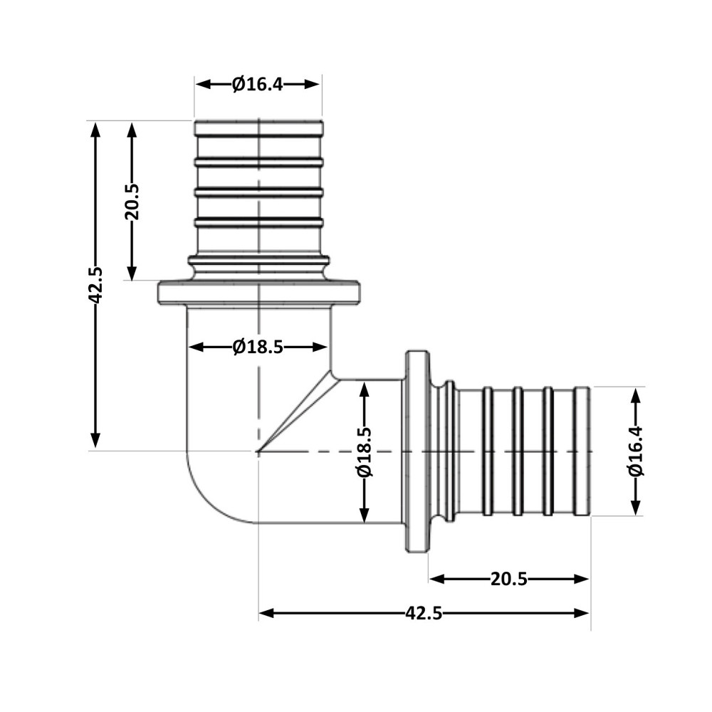 Угол натяжной Icma №1035 d25х3,5 851035GW05 Киев - изображение 2