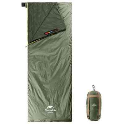 Спальный мешок Naturehike Summer надлегкий LW180 NH21MSD09 L (15C) M Light Green (6927595777930-L) Винница