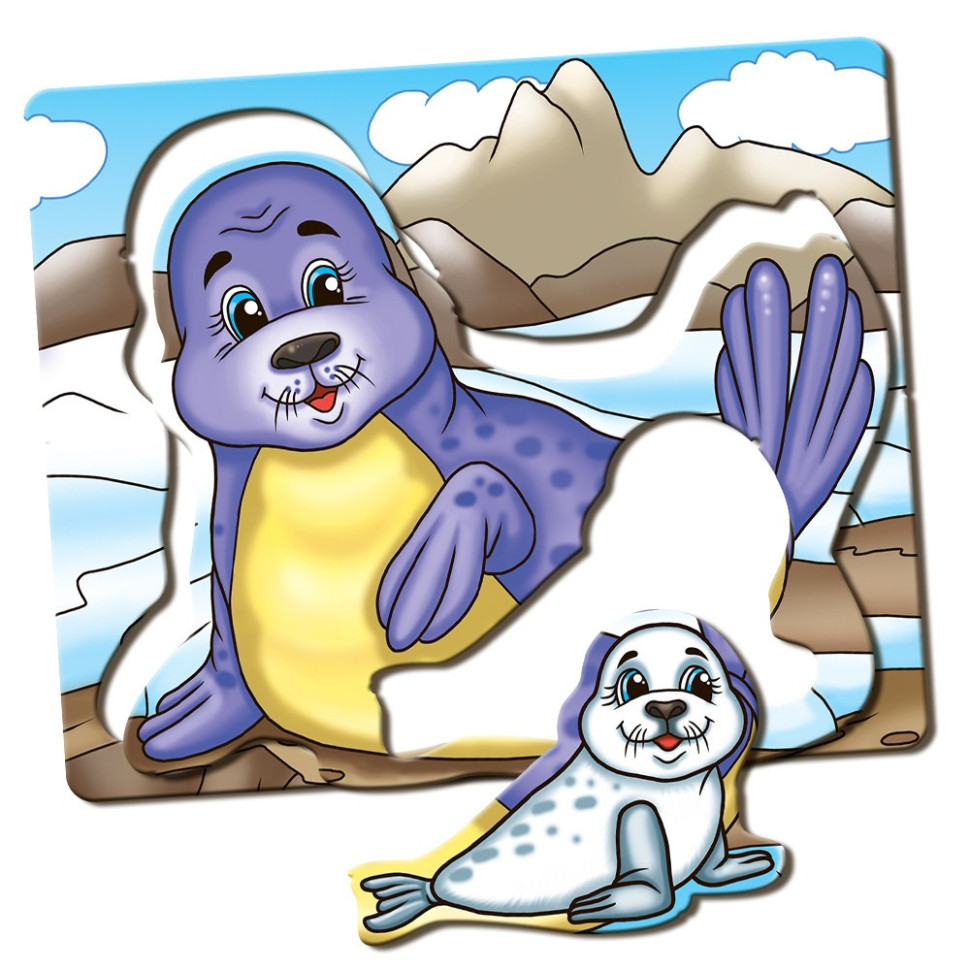 Дитяча розвиваюча гра Мами і малюки 81121 Північні тварини Вінниця - фото 5